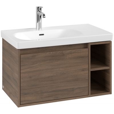 Villeroy & Boch Skyla szafka 77,2x43,9x43,6 cm podumywalkowa wisząca lewa Arizona Oak C78800VH