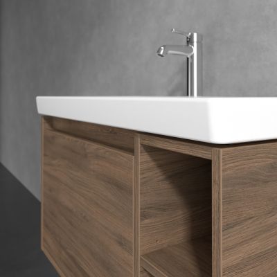Villeroy & Boch Skyla szafka 77,2x43,9x43,6 cm podumywalkowa wisząca lewa Arizona Oak C78800VH