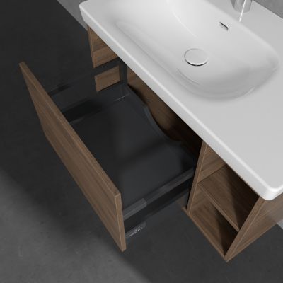 Villeroy & Boch Skyla szafka 77,2x43,9x43,6 cm podumywalkowa wisząca lewa Arizona Oak C78800VH