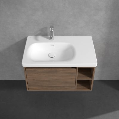 Villeroy & Boch Skyla szafka 77,2x43,9x43,6 cm podumywalkowa wisząca lewa Arizona Oak C78800VH