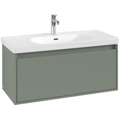 Villeroy & Boch Skyla szafka 97,2x43,9x43,6 cm podumywalkowa wisząca Soft Green C78900AF