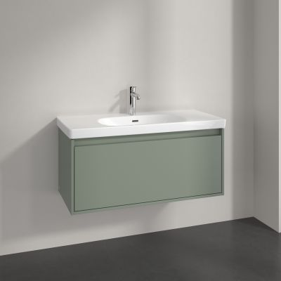Villeroy & Boch Skyla szafka 97,2x43,9x43,6 cm podumywalkowa wisząca Soft Green C78900AF