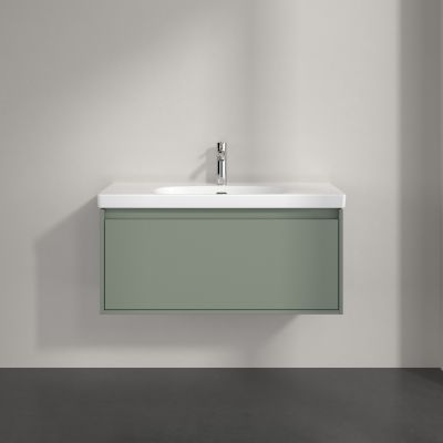 Villeroy & Boch Skyla szafka 97,2x43,9x43,6 cm podumywalkowa wisząca Soft Green C78900AF
