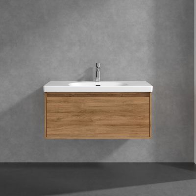 Villeroy & Boch Skyla szafka 97,2x43,9x43,6 cm podumywalkowa wisząca Oak Kansas C78900RH
