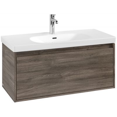 Villeroy & Boch Skyla szafka 97,2x43,9x43,6 cm podumywalkowa wisząca Stone Oak C78900RK