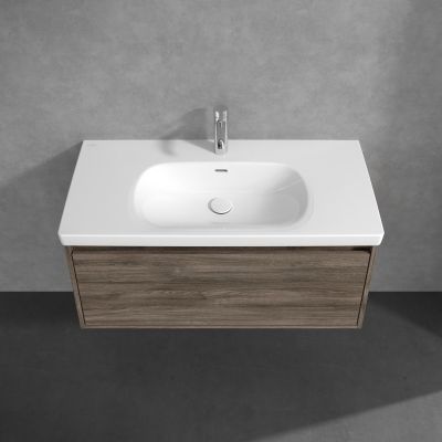 Villeroy & Boch Skyla szafka 97,2x43,9x43,6 cm podumywalkowa wisząca Stone Oak C78900RK