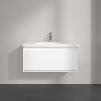 Villeroy & Boch Skyla szafka 97,2x43,9x43,6 cm podumywalkowa wisząca Brilliant White C78900VE