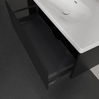 Villeroy & Boch Skyla szafka 97,2x43,9x43,6 cm podumywalkowa wisząca Volcano Black C78900VL