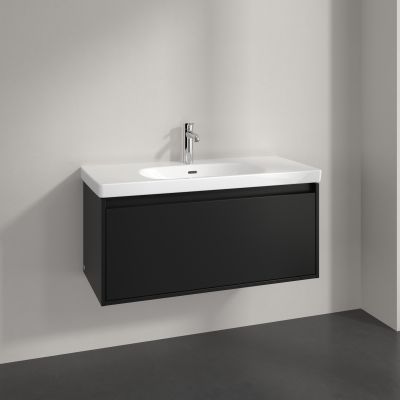Villeroy & Boch Skyla szafka 97,2x43,9x43,6 cm podumywalkowa wisząca Volcano Black C78900VL