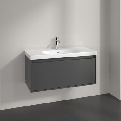 Villeroy & Boch Skyla szafka 97,2x43,9x43,6 cm podumywalkowa wisząca Graphite C78900VR