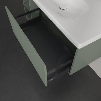 Villeroy & Boch Skyla szafka 97,2x43,9x43,6 cm podumywalkowa wisząca Soft Green C79000AF