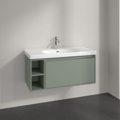Villeroy & Boch Skyla szafka 97,2x43,9x43,6 cm podumywalkowa wisząca Soft Green C79000AF