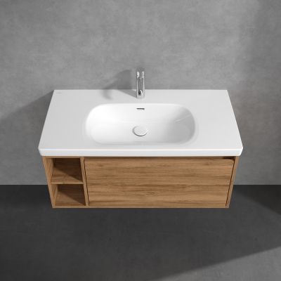 Villeroy & Boch Skyla szafka 97,2x43,9x43,6 cm podumywalkowa wisząca Oak Kansas C79000RH