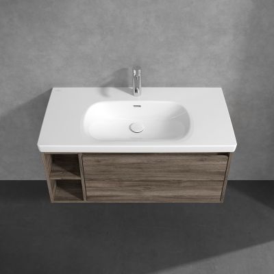 Villeroy & Boch Skyla szafka 97,2x43,9x43,6 cm podumywalkowa wisząca Stone Oak C79000RK