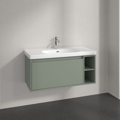 Villeroy & Boch Skyla szafka 97,2x43,9x43,6 cm podumywalkowa wisząca Soft Green C79100AF