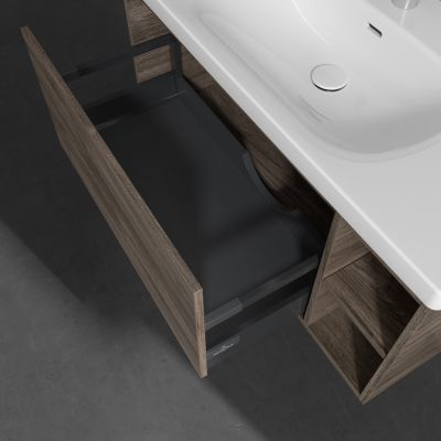Villeroy & Boch Skyla szafka 97,2x43,9x43,6 cm podumywalkowa wisząca Stone Oak C79100RK