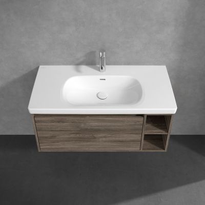Villeroy & Boch Skyla szafka 97,2x43,9x43,6 cm podumywalkowa wisząca Stone Oak C79100RK