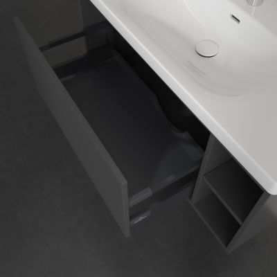 Villeroy & Boch Skyla szafka 97,2x43,9x43,6 cm podumywalkowa wisząca Graphite C79100VR