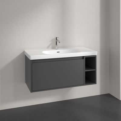 Villeroy & Boch Skyla szafka 97,2x43,9x43,6 cm podumywalkowa wisząca Graphite C79100VR
