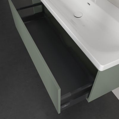 Villeroy & Boch Skyla szafka 117,2x43,9x43,6 cm podumywalkowa wisząca Soft Green C79200AF