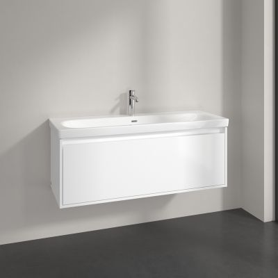 Villeroy & Boch Skyla szafka 117,2x43,9x43,6 cm podumywalkowa wisząca Brilliant White C79200VE