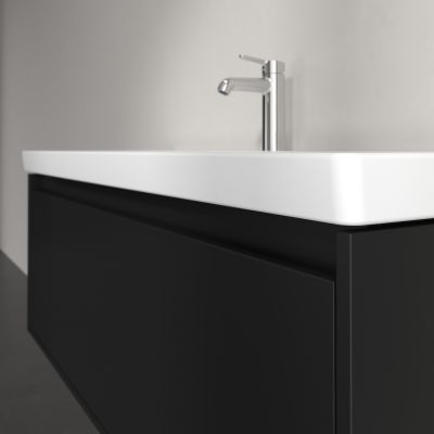 Villeroy & Boch Skyla szafka 117,2x43,9x43,6 cm podumywalkowa wisząca Volcano Black C79200VL