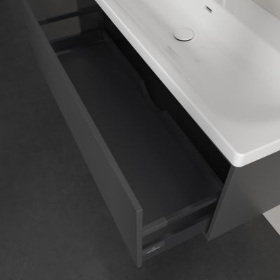 Villeroy & Boch Skyla szafka 117,2x43,9x43,6 cm podumywalkowa wisząca Graphite C79200VR