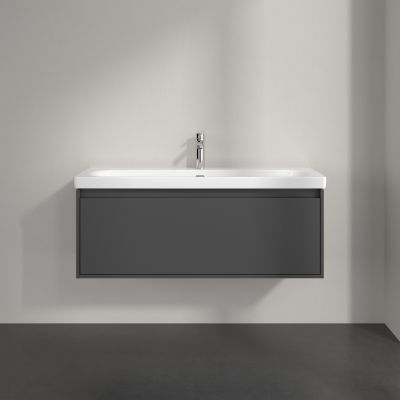 Villeroy & Boch Skyla szafka 117,2x43,9x43,6 cm podumywalkowa wisząca Graphite C79200VR
