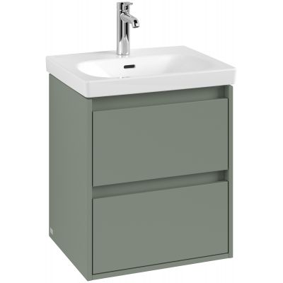 Villeroy & Boch Skyla szafka 52,2x42,4x59,6 cm podumywalkowa wisząca Soft Green C79300AF
