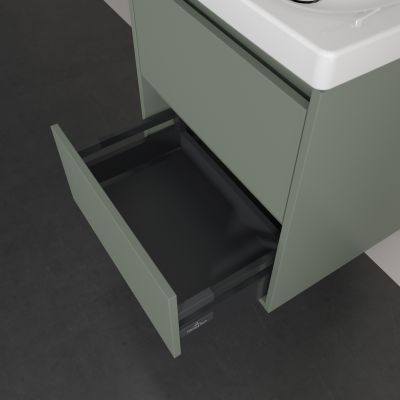 Villeroy & Boch Skyla szafka 52,2x42,4x59,6 cm podumywalkowa wisząca Soft Green C79300AF