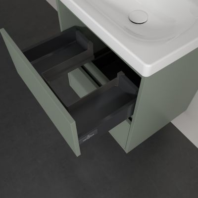 Villeroy & Boch Skyla szafka 52,2x42,4x59,6 cm podumywalkowa wisząca Soft Green C79300AF