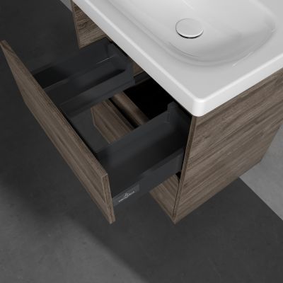 Villeroy & Boch Skyla szafka 52,2x42,4x59,6 cm podumywalkowa wisząca Stone Oak C79300RK