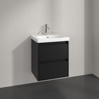 Villeroy & Boch Skyla szafka 52,2x42,4x59,6 cm podumywalkowa wisząca Volcano Black C79300VL