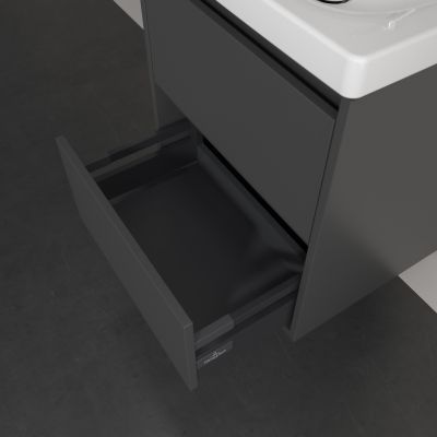Villeroy & Boch Skyla szafka 52,2x42,4x59,6 cm podumywalkowa wisząca Graphite C79300VR