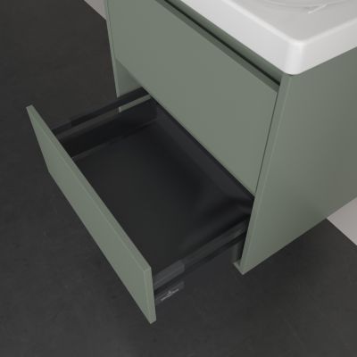 Villeroy & Boch Skyla szafka 57,2x43,9x59,6 cm podumywalkowa wisząca Soft Green C79400AF