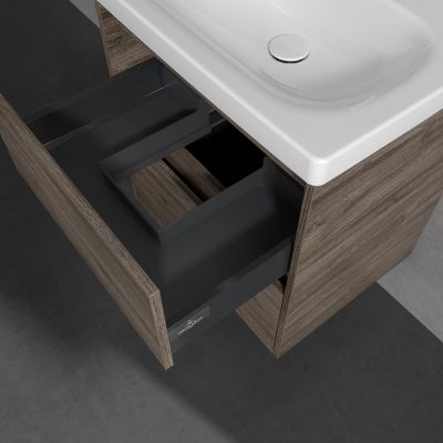 Villeroy & Boch Skyla szafka 57,2x43,9x59,6 cm podumywalkowa wisząca Stone Oak C79400RK