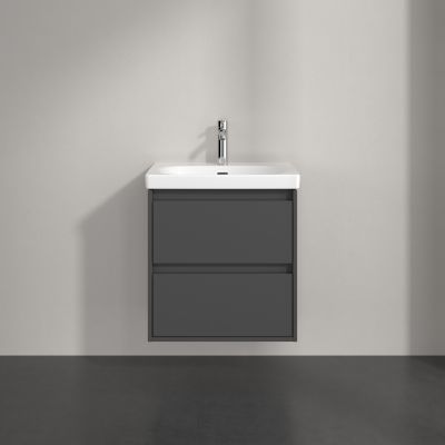 Villeroy & Boch Skyla szafka 57,2x43,9x59,6 cm podumywalkowa wisząca Graphite C79400VR