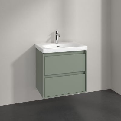 Villeroy & Boch Skyla szafka 62,2x43,9x59,6 cm podumywalkowa wisząca Soft Green C79500AF