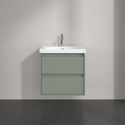 Villeroy & Boch Skyla szafka 62,2x43,9x59,6 cm podumywalkowa wisząca Soft Green C79500AF