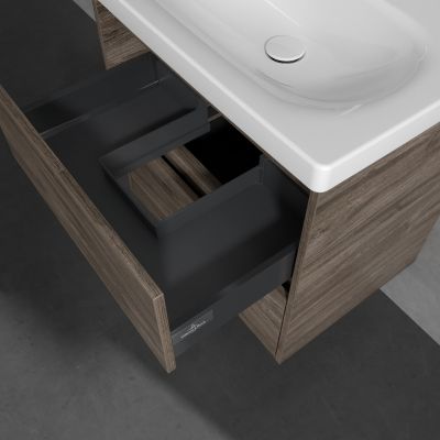 Villeroy & Boch Skyla szafka 62,2x43,9x59,6 cm podumywalkowa wisząca Stone Oak C79500RK