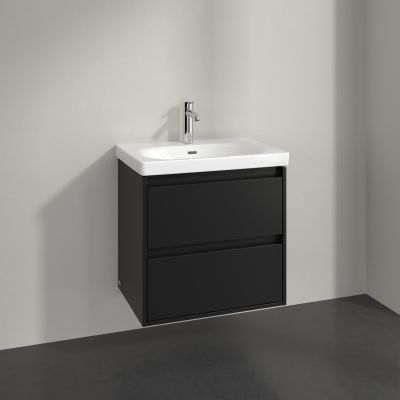 Villeroy & Boch Skyla szafka 62,2x43,9x59,6 cm podumywalkowa wisząca Volcano Black C79500VL