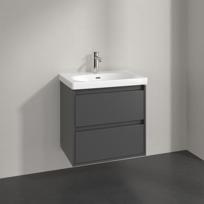 Villeroy & Boch Skyla szafka 62,2x43,9x59,6 cm podumywalkowa wisząca Graphite C79500VR