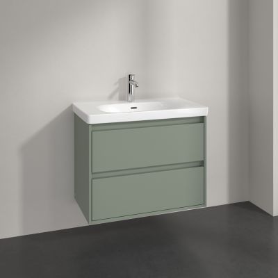 Villeroy & Boch Skyla szafka 77,2x43,9x59,6 cm podumywalkowa wisząca Soft Green C79600AF