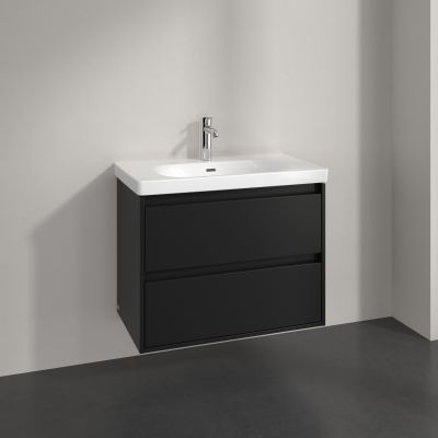 Villeroy & Boch Skyla szafka 77,2x43,9x59,6 cm podumywalkowa wisząca Volcano Black C79600VL