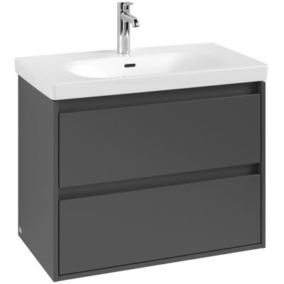 Villeroy & Boch Skyla szafka 77,2x43,9x59,6 cm podumywalkowa wisząca Graphite C79600VR