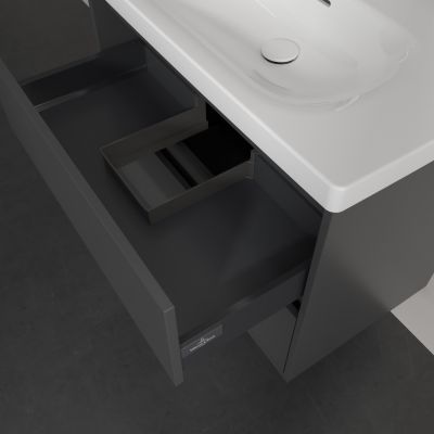 Villeroy & Boch Skyla szafka 77,2x43,9x59,6 cm podumywalkowa wisząca Graphite C79600VR