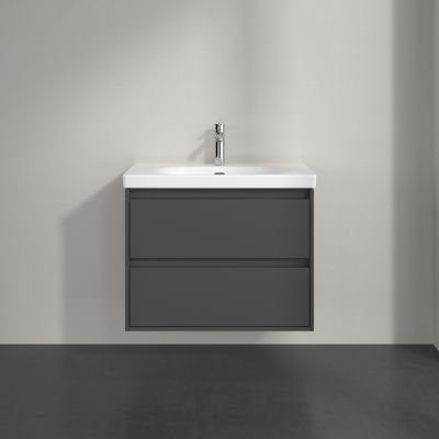Villeroy & Boch Skyla szafka 77,2x43,9x59,6 cm podumywalkowa wisząca Graphite C79600VR