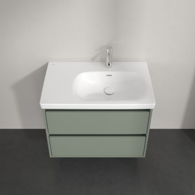 Villeroy & Boch Skyla szafka 77,2x43,9x59,6 cm podumywalkowa wisząca Soft Green C79700AF