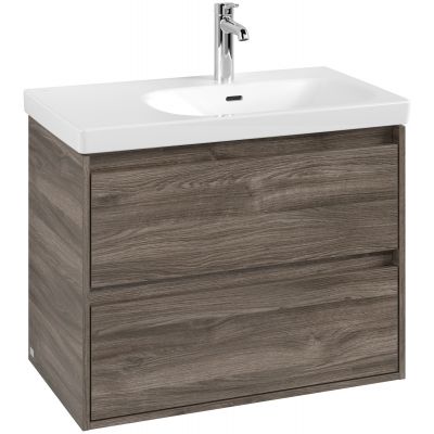 Villeroy & Boch Skyla szafka 77,2x43,9x59,6 cm podumywalkowa wisząca Stone Oak C79700RK