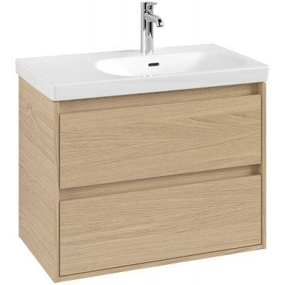 Villeroy & Boch Skyla szafka 77,2x43,9x59,6 cm podumywalkowa wisząca prawa Nordic Oak C79700VJ